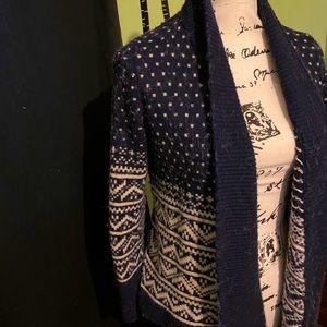 Winter Aztec cardigan